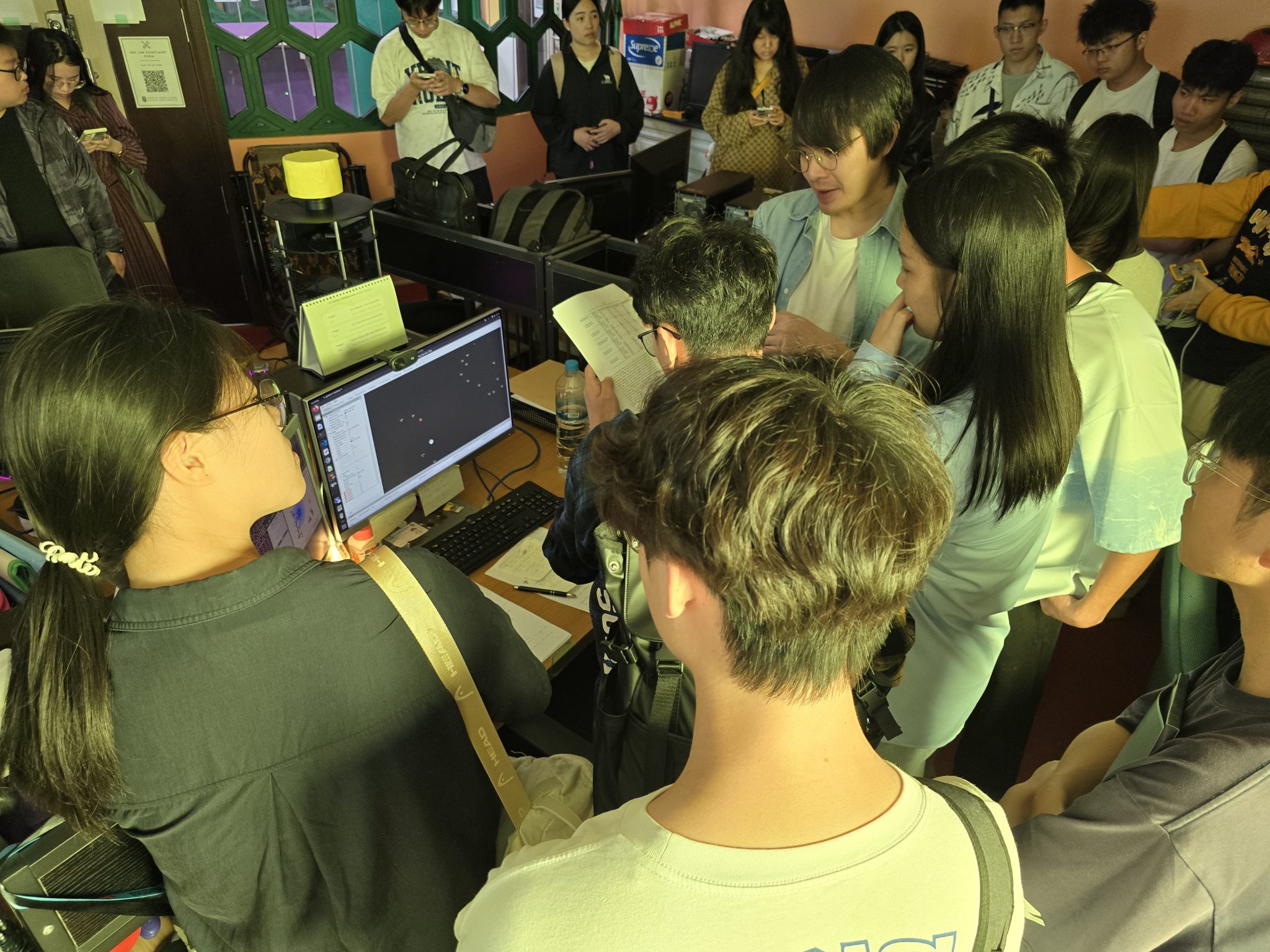 Visitors from Guilin University of Electronic Technology